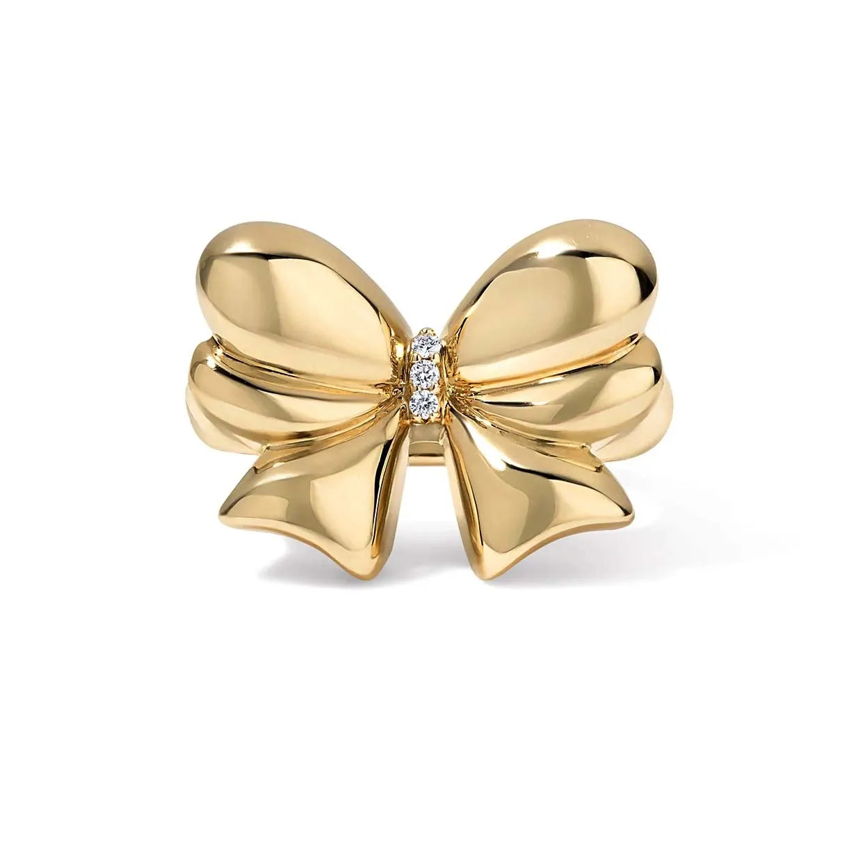 2024 Custom Fine Fashion Jewelry Evie Bow Rings 925 Silver 18K Gold Plated Durable & Stylish Rings