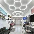 China Suppliers Geometric Shape Hexagonal Led Light Decoration for Beauty Car Shop