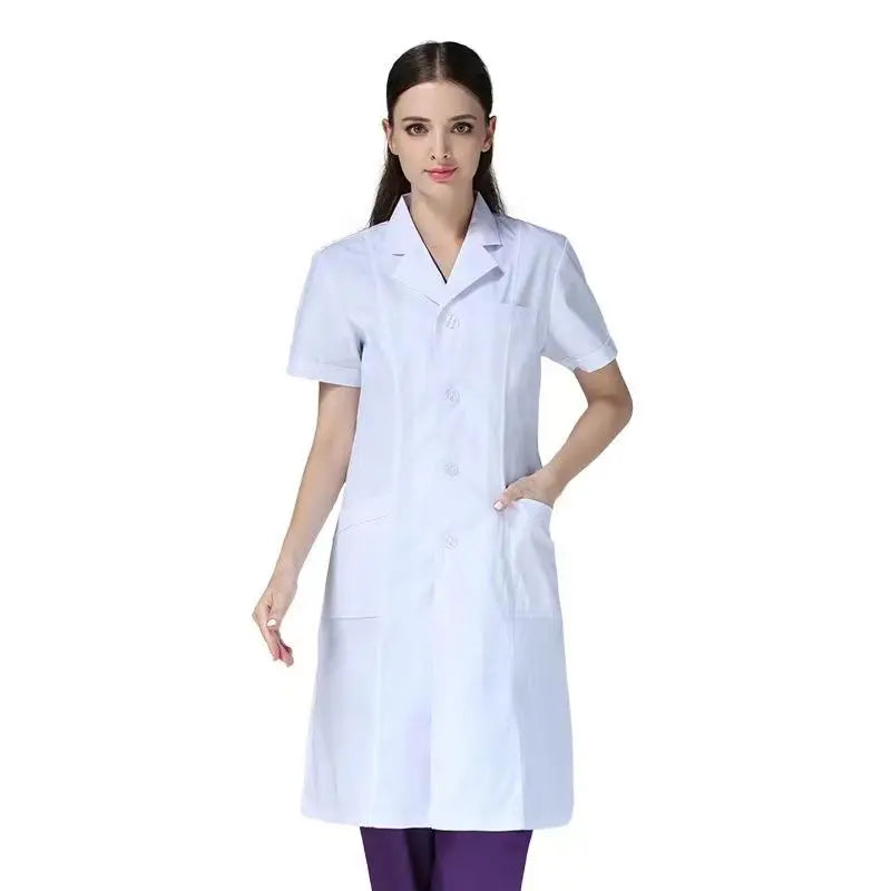 Unisex Doctor White Clinical Blouse for Hospital