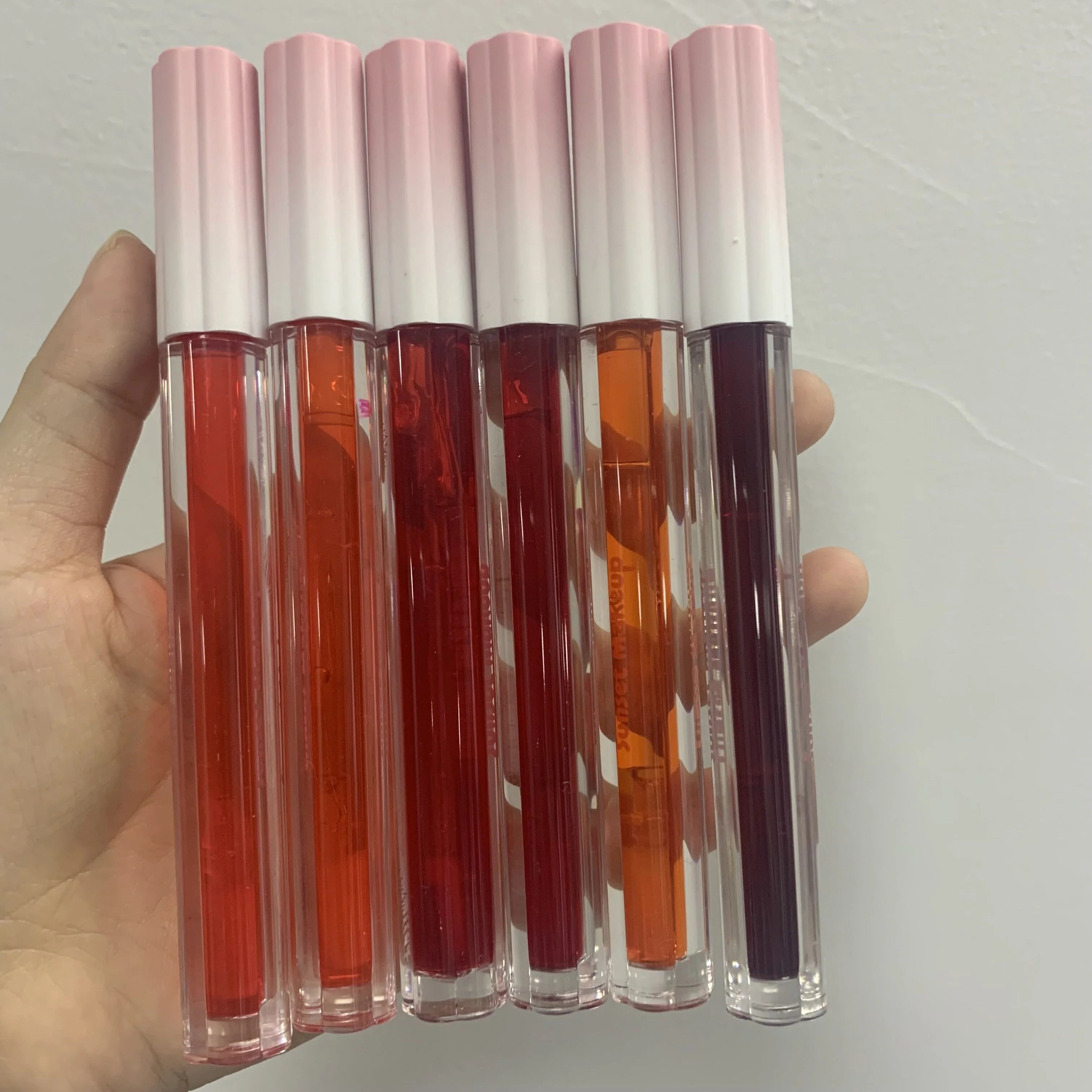 High Pigment Waterproof Lip Stain Long-Lasting Lip Tint in Custom Tube DIY Private Label Makeup Cosmetics Certified with MSDS