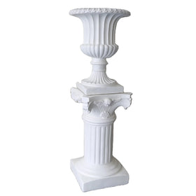 LDJ442 Wholesale Custom Glass Fiber Reinforced Plastic Resin Flower Pot European Style Wedding Guide