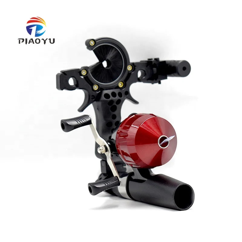 PIAO YU Outdoor Fishing Slingshot Set Multifunctional with Reels Made of Durable Plastic