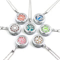 Wholesale 20mm Alloy Glossy Openable Perfume Essential Oil Aromatherapy Pendant&charms