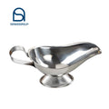 Condiment Container Stainless Steel Bucket Dish Roasting Sauce Dish Gravy Juice Boat