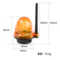 YET6139 Waterproof 12V 110v 220V Warning Light Signal Flash Alarm Lamp  for Automatic Sliding Swing Gate Opener