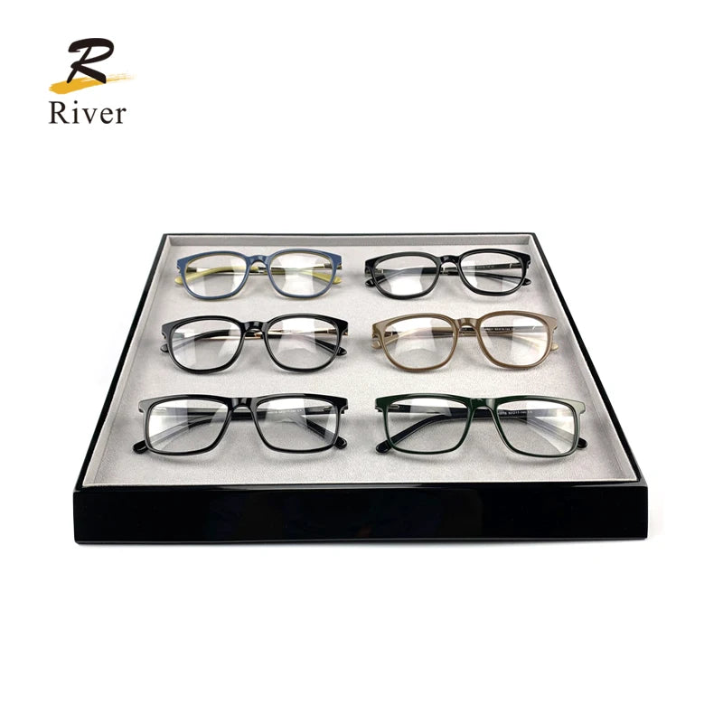 Custom Sun Glass Eyeglass Storage  Glasses Case Box  Eye Wear Eyeglass Display Tray