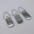 106*34mm D Ring Six-hole Iron Metal Plain Silver Galvanized Photo Album Picture Frame Hanger Wall Hook Hardware Box
