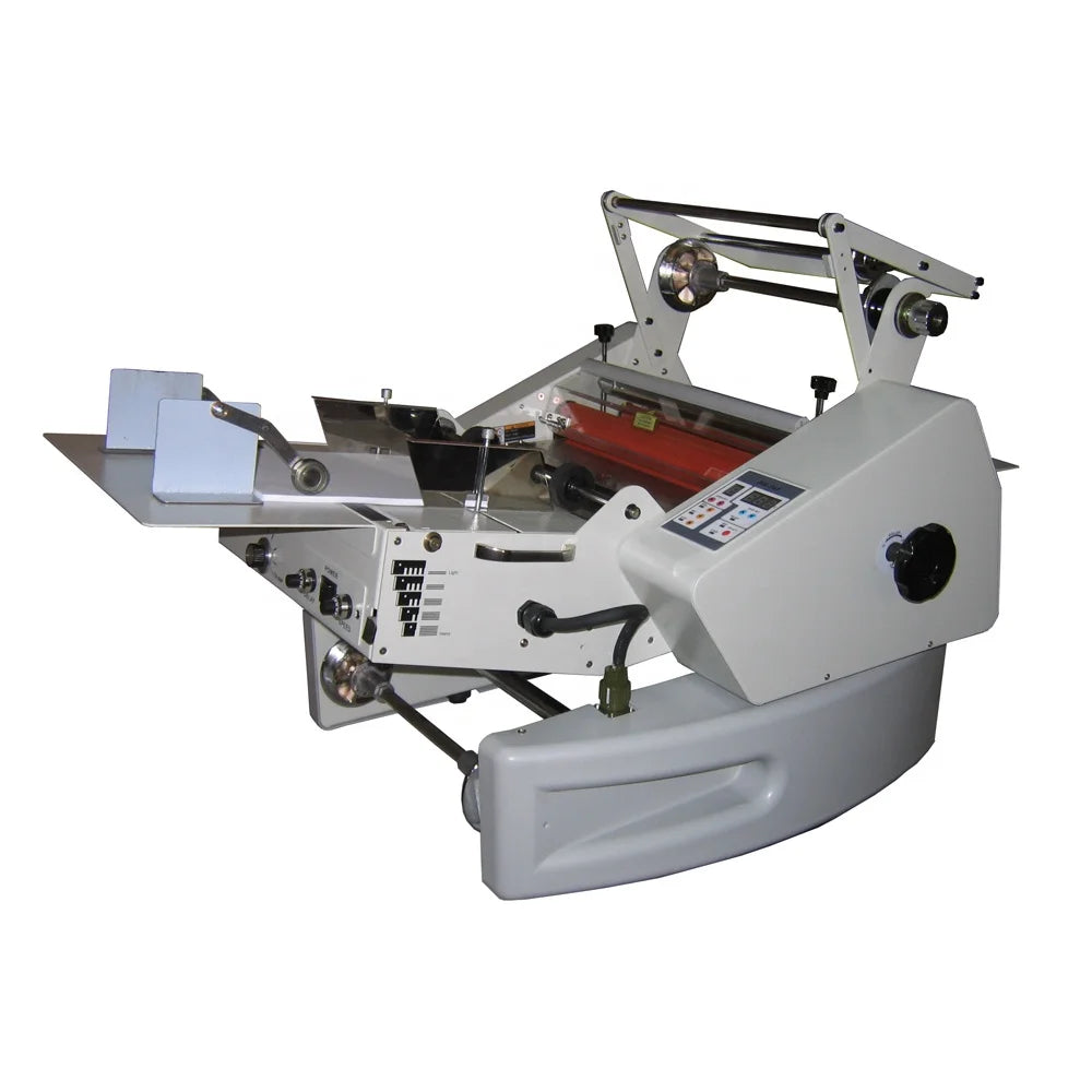 Auto 340mm Multi-feed Double-sides DH-360AF Roll Laminating Machine With Safety Cover
