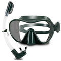New Design Tempered Glass Lens Silicone Wide Vision Diving Two Piece scuba Snorkel Mask Set