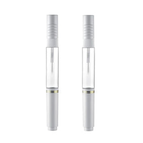 10ml Nail Art Pen with Needle & Brush Empty Plastic Nail Polish Touch Scratch Repair Painting Squeeze Bottle Pen Screen Printing