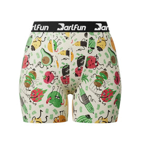Factory OEM Women Fitness Breathable Underpants Boxers Sports Shorts Ladies Shorts Underwear Custom Pattern Women Boyshorts
