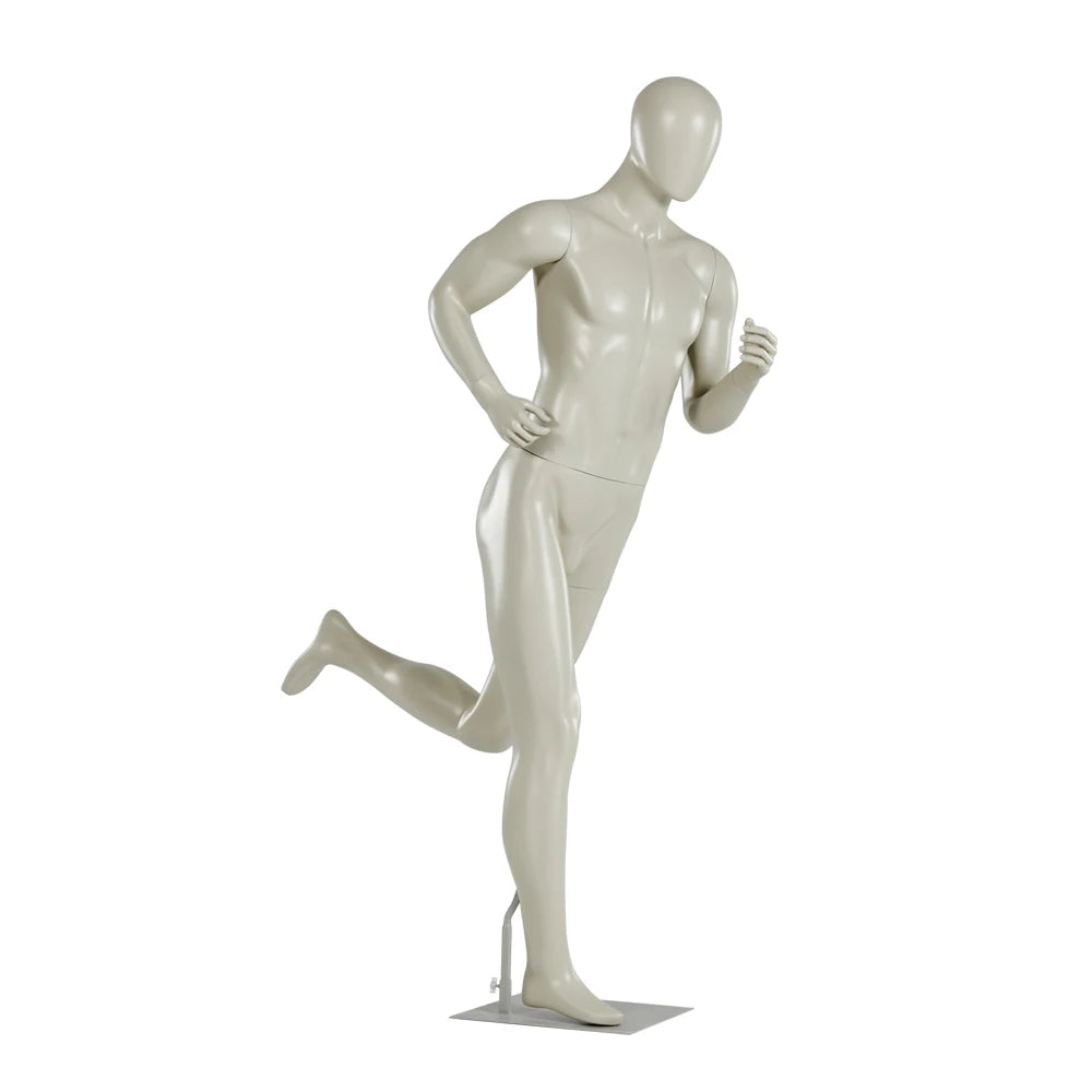 Faceless De Muscular Sport Shop Running Male Athlete Runner Mannequin