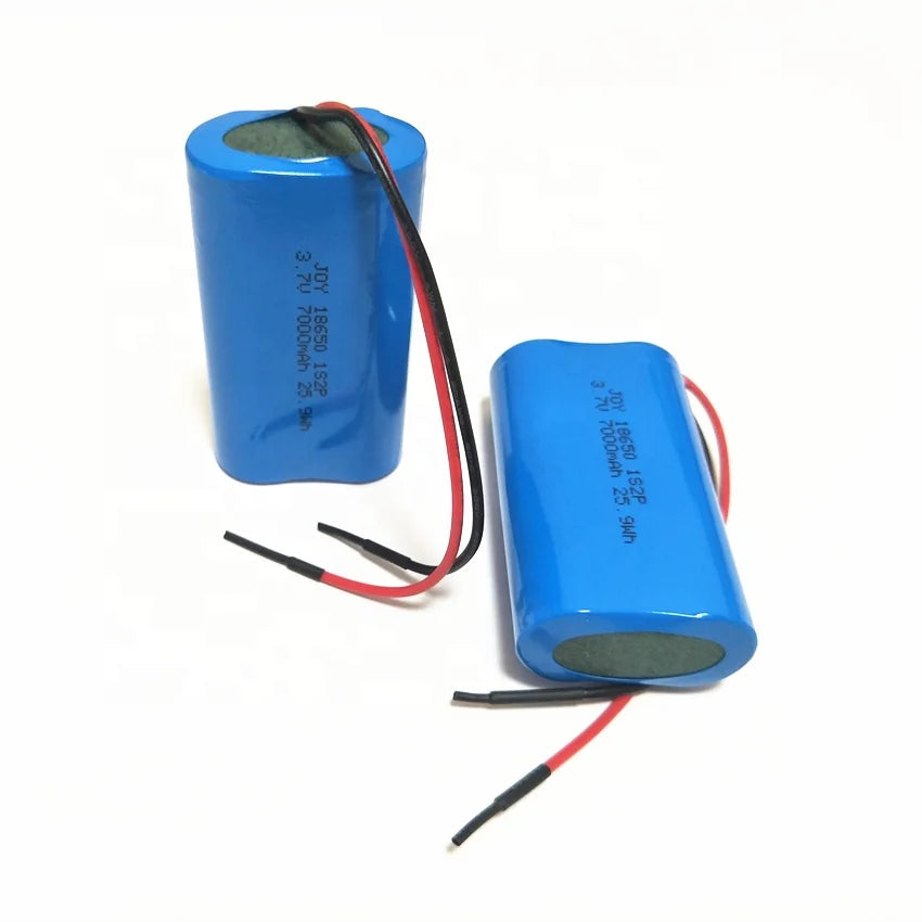 Rechargeable Li Ion 18650 2P 3.7V 7000mAh Battery Pack with Pcb