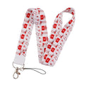 Fashion Polyester Medical Nurse Stethoscope Lanyard for Nurse Accessories Including Badge Holder & Accessories