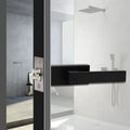Bathroom Toilet Privacy Keyless Keyed Aluminum Door Handle Interior Entrance 60/70mm Magnetic Latch Tubular Lock