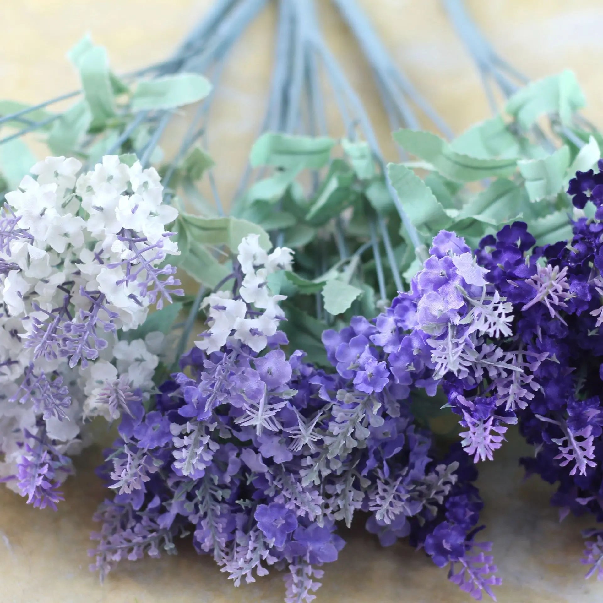New Arrival 10-Head Lavender Provence Artificial Flower Eternal Flower for Home Decor for Christmas Graduation Easter