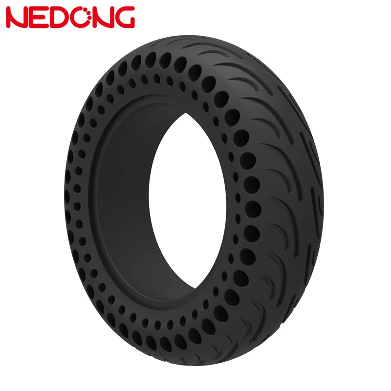 Nedong Rubber Double Honeycomb Tyre Electric Scooter Tires With High Shock Absorption Airless Tyres 10x2.75 Solid