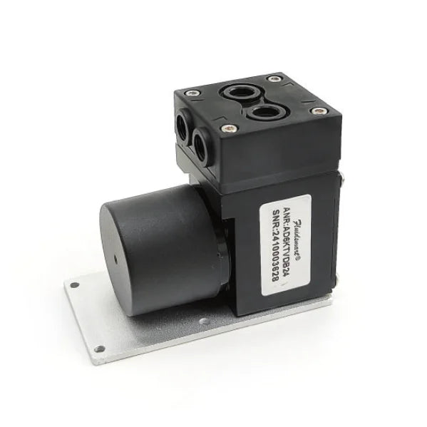 Fluidsmart AD6KEEDB24 7.2L/Min Flow Self Priming Micro Diaphragm Vacuum Pump DC Brushless Motor Lab Gas Sampling 24V -85Kpa