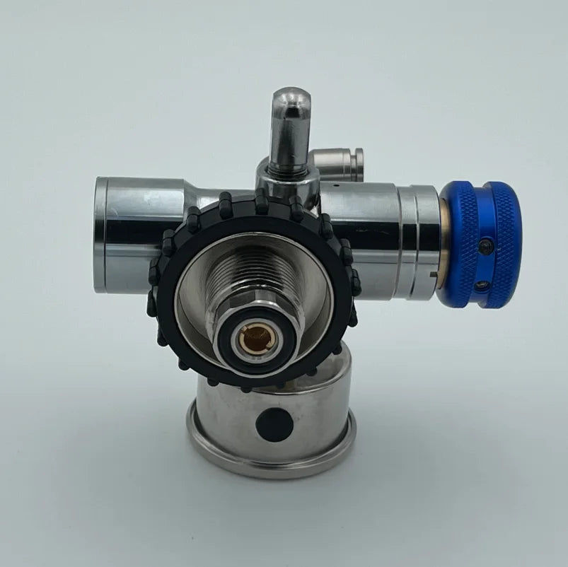 High Pressure Gas Air Pressure Regulator with Control High Temperature Capability G5/8 Thread 30MPa Adjustable Outlet Pressure