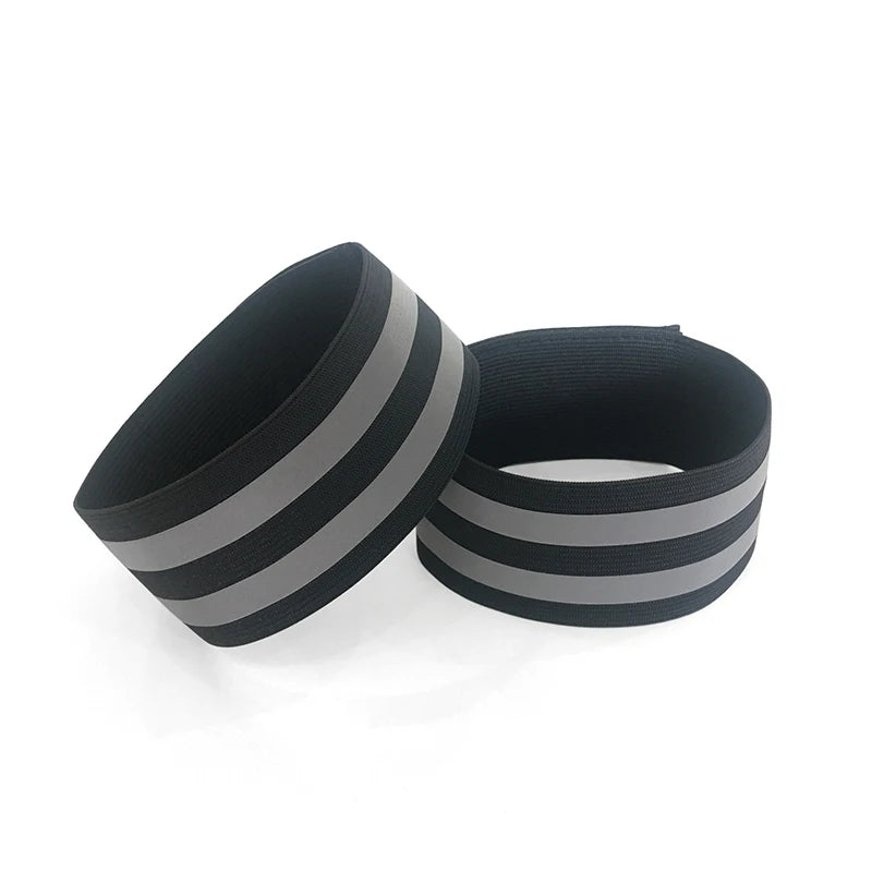 Customized Size High Visibility Waterproof Reflective Armband Wristband EN20471 Certification Customizable Color for Night