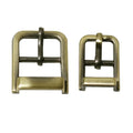 Good Quality Bags Roller Buckle Hardware Wholesale Antique Brass Belt Pin Buckles Adjuster for Leather Straps