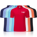 Lidong Premium Polyamide Men Golf Polo Custom T Shirts Blank Ice Silk Quick Dry Polo T-shirt