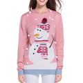 High Quality Jacquard Knit Sweater Christmas Jumper Xmas Sweaters Custom Ugly Christmas Sweater 2024