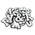 Chenille Letter Alphabet Patch Glitter 7cm Chenille Letters Iron on Custom Chenille Embroidery Patches for Clothing Hoodie