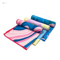Wholesale Super Absorption Suede Knitted Quick Dry Custom Logo Waffle Workout Towel Microfiber Sports Gym Outdoor