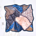 2024 Wholesale 100% Silk Scarves New Silk 53 Small Square Scarves Fashion Elegant Ladies Scarves
