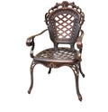 DIE CASTING ALUMINUM OUTDOOR CHAIR and Table