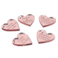 Mini Size Laser Cut Acrylic Card Candy Box Gift Tag with Guest Name for Wedding Greeting and Thank You Combo