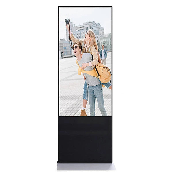 Advertising Player Display Kiosk 43 55 Inch Indoor Capacitive Touch Screen Floor Standing Kiosk