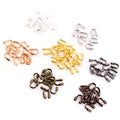100pcs/lot 4.5x4mm Wire Protectors Wire Guard Guardian Protectors Loops U Shape Accessories Clasps Connector for Jewelry Making