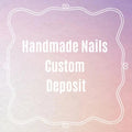 Custom Handmade Nails Deposit Proofing Fee Acrylic Fingernails Wholesale False Nails Designer Press on Nails