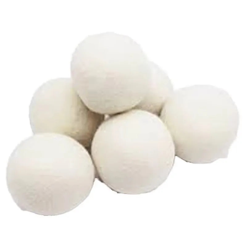 New Trends  Custom  Reusable Laundry 7cm Organic Laundry Ball Handmade 100% Wool Dryer Balls