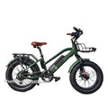 Fat Tire 20 Inch Step Thru Ebike Snow 500W Kids Electric Bike Electronic City Bicycle for Children