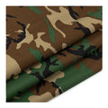 500D 100% Nylon Woodland Anti Tearing Waterproof Camouflage Cordura Print Fabric for Tactical Vest