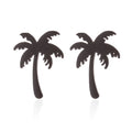 Wholesale Tiny Coconut Palm Tree Charm Stainless Steel Stud Earrings Jewelry Earring China Manufacturer Supplier