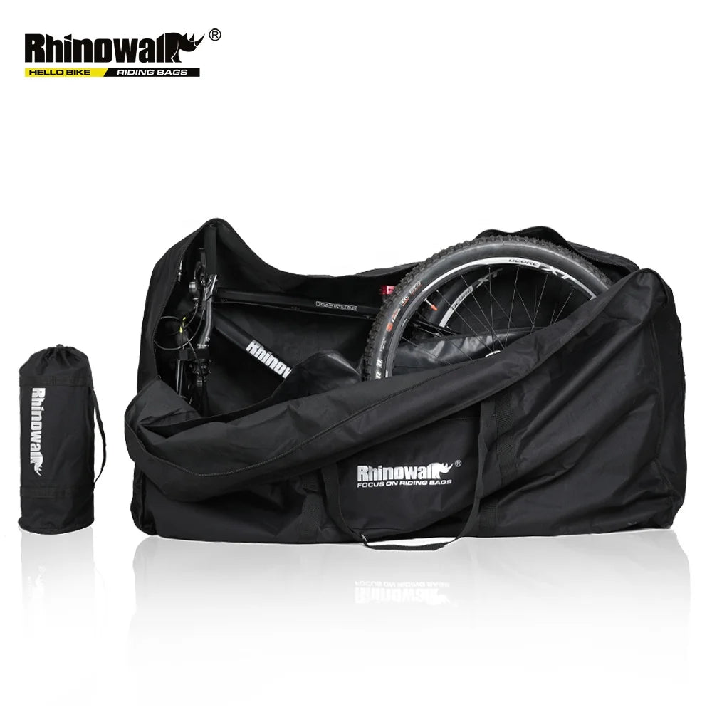 Rhinowalk Folding Bike Bag Thick Bicycle Carry Bag EBike Transport Case for Transport Air TravelShipping Bag