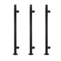 EKOO Traditional Stainless Steel Post Holding 10mm 12mm Tempered Glass for Apartment Use Flooring Mounted