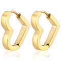 Popular Unisex Trend Earrings High Quality Waterproof Stainless Steel Earrings Simple Geometric Earrings Gifts for Women Men
