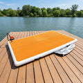 Inflatable Yacht Dock Leisure Island Inflatable Platform Floating Water Platform for Sea