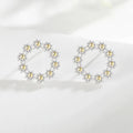 925 Sterling Silver Women's Personalized Niche Design Garland Earrings the New Fashion Earrings of 2022