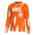 Safety Men's Fishing Shirt Neon Printing UPF50+ Stretchy Sweat-wicking for Boat Kayak Fishing