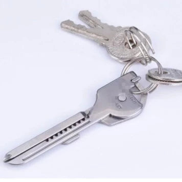Giveaway Mini Gifts  Custom Logo 6 in 1  Camping Gadgets Multipurpose Multi Tool Keychain