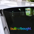 Builtnotbought Funny Sticker Car Window Door Laptop Truck Bumper Vinyl Decal Gift Die Cut Decals Laptop Window Glass