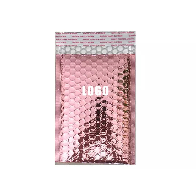 Small Bubble Shipping Bag Pink Bubble Mailer 6 X 10 Envelope Packaging Custom Mail Bag