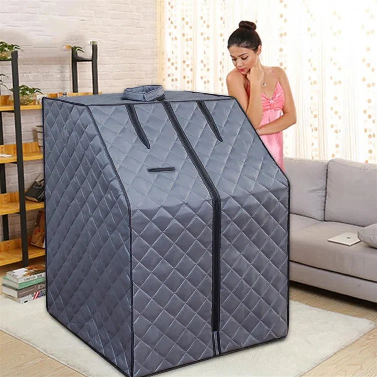 Customized Portable Home Use Half Body Steam Sauna Tent Modern Wet Steam Design with 1000w Power for Home Detox