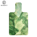 Ultra Thin Foldable Microfiber Suede Green Marbl OEM/ODM Custom Print Exercises Non-Slip Cover Pilates Sticky Reformer Tower Mat